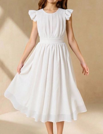 Rochie Shein Kids, alb
