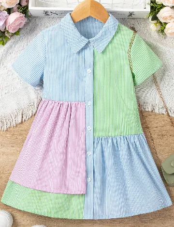 Rochie Shein Kids, mix culori