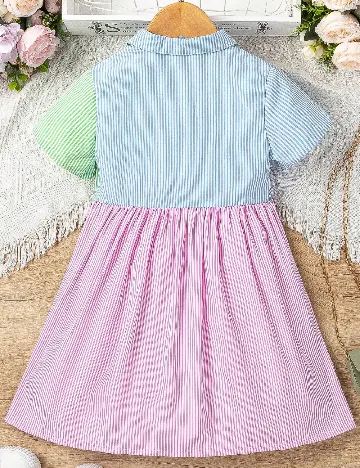 Rochie Shein Kids, mix culori