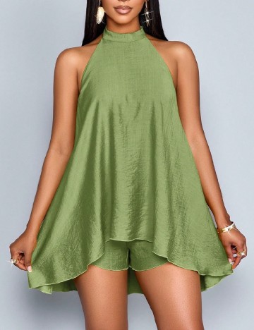 Salopeta SHEIN, verde