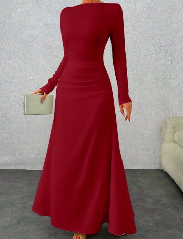 Rochie lunga SHEIN, rosu