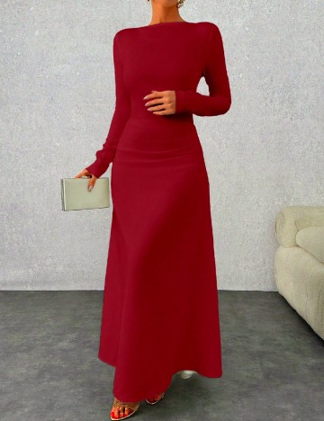 Rochie lunga SHEIN, rosu