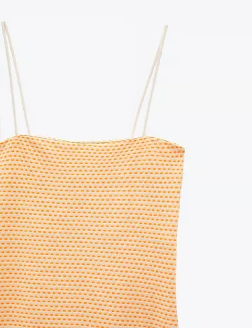 Rochie lunga Zara, portocaliu