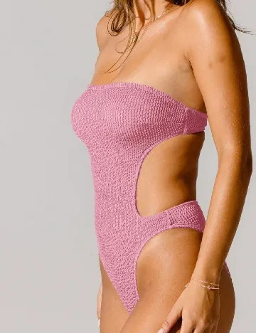 Costum de baie SHEIN, roz