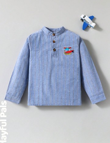 Bluza Shein Kids, albastru