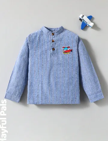 Bluza Shein Kids, albastru