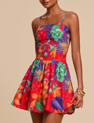 Rochie scurta SHEIN, mix culori
