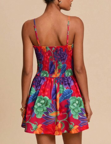 Rochie scurta SHEIN, mix culori