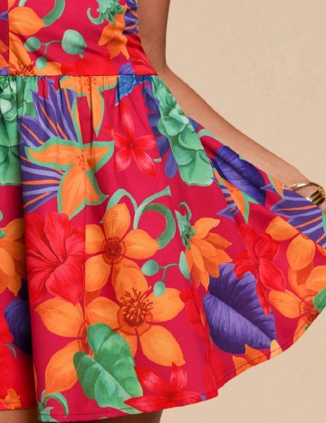Rochie scurta SHEIN, mix culori