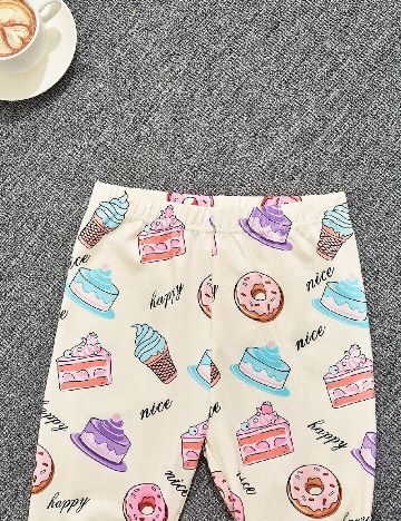 Pijama Shein Kids, crem