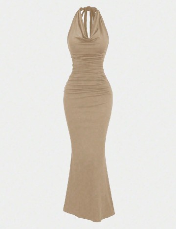 Rochie lunga SHEIN, bej