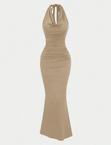 Rochie lunga SHEIN, bej