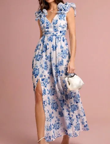 Rochie lunga SHEIN, albastru