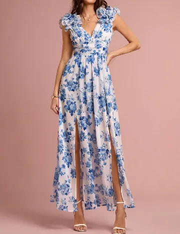 Rochie lunga SHEIN, albastru
