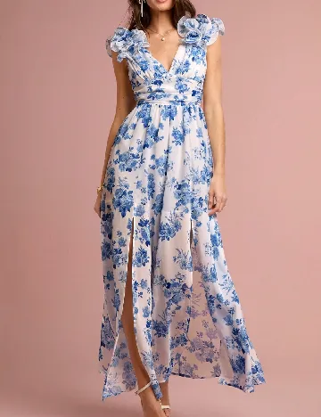Rochie lunga SHEIN, albastru