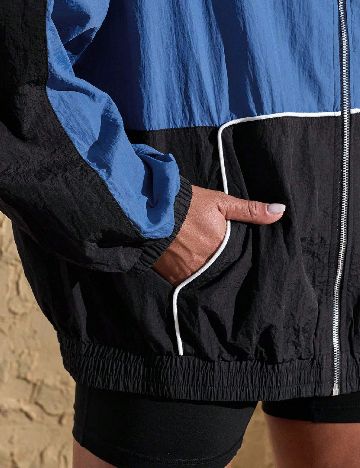 Jacheta SHEIN, negru/albastru