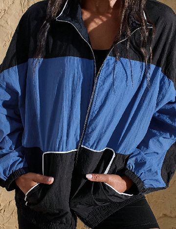 Jacheta SHEIN, negru/albastru