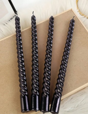 Set lumanari 4 bucati SHEIN, negru