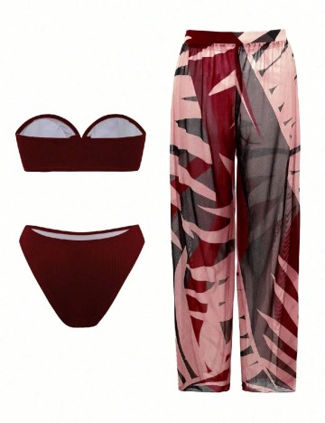 Costum de baie SHEIN, mix culori