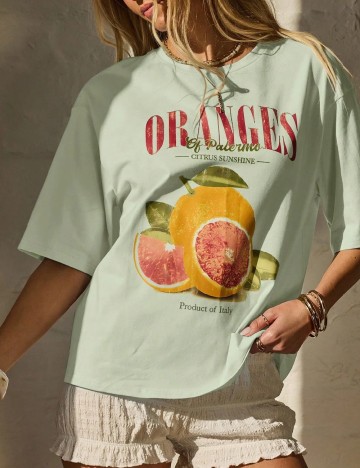 Tricou SHEIN, verde
