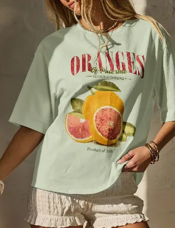 Tricou SHEIN, verde