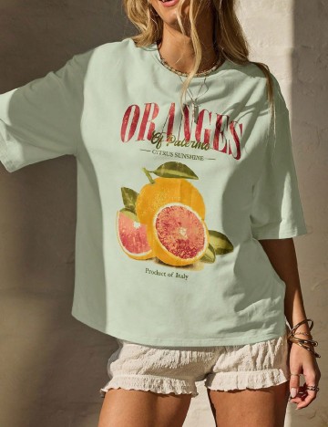 Tricou SHEIN, verde