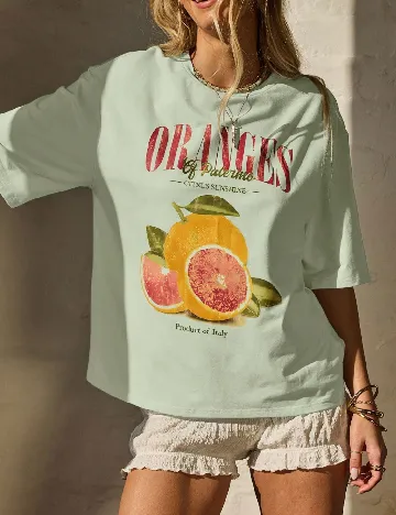 Tricou SHEIN, verde