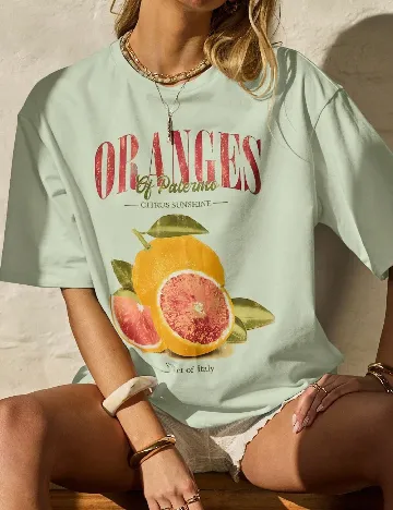 Tricou SHEIN, verde