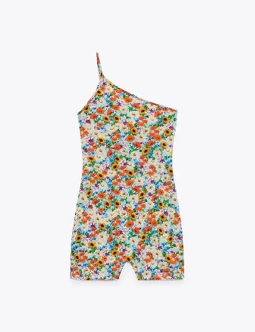 Salopeta Zara, floral print