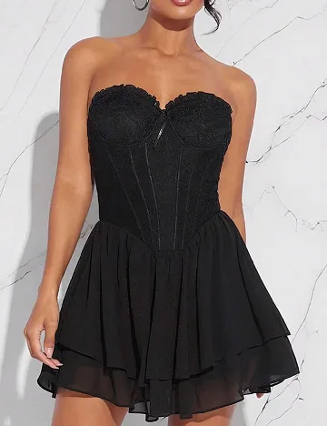Rochie scurta SHEIN, negru