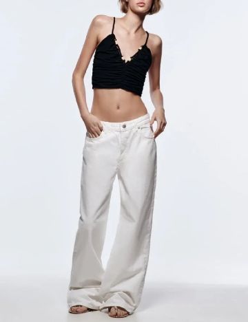 Top Zara, negru