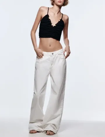 Top Zara, negru