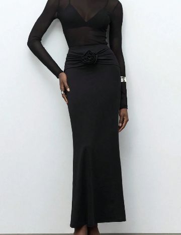Fusta SHEIN, negru