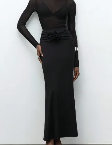 Fusta SHEIN, negru