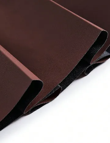 Fusta SHEIN CURVE, maro