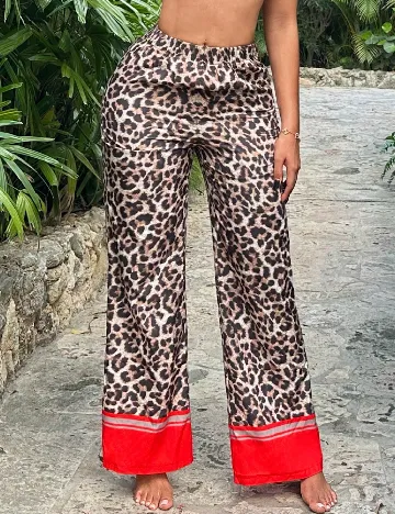 Pantaloni SHEIN, animal print