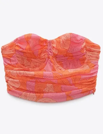 Corset Zara, portocaliu