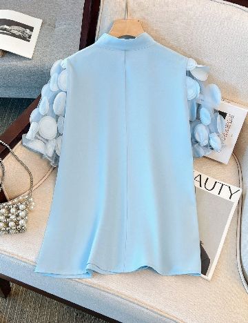 Bluza SHEIN CURVE, albastru