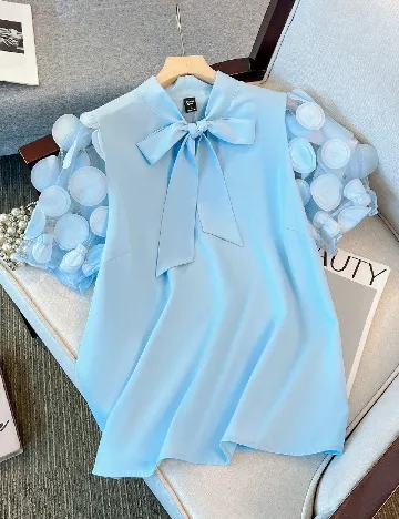 Bluza SHEIN CURVE, albastru