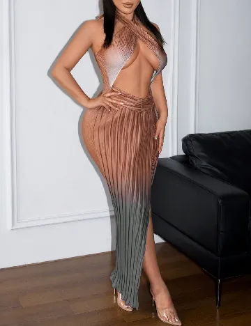 Rochie lunga SHEIN, mix culori