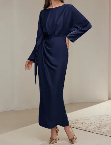 Rochie lunga SHEIN, bleumarin inchis