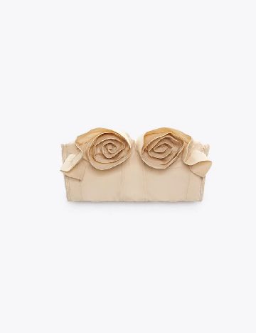 Top Zara, crem