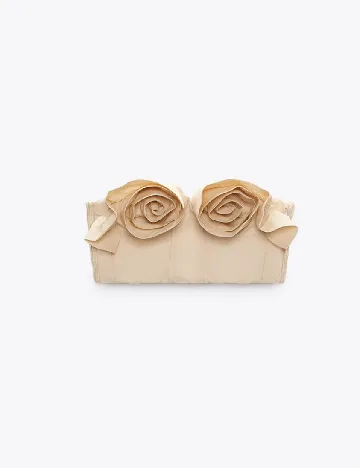 Top Zara, crem