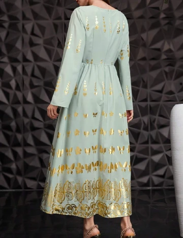 Rochie lunga SHEIN, verde