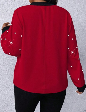 Bluza SHEIN CURVE, rosu