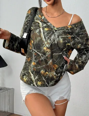 Bluza SHEIN, verde