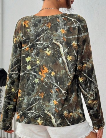Bluza SHEIN, verde
