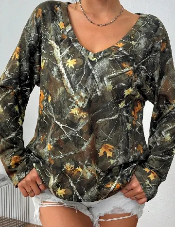 Bluza SHEIN, verde