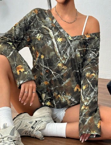 Bluza SHEIN, verde