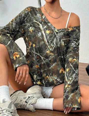 Bluza SHEIN, verde